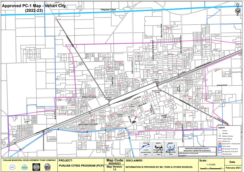 Approved PC-1 Vehari City